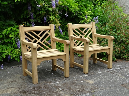 Garden Armchair - Chinoiserie Style