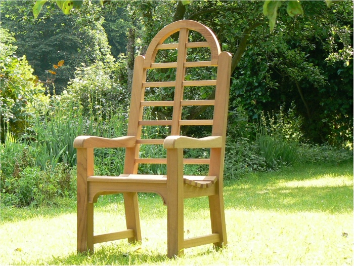 Garden Armchair - Highbacked Edo Style