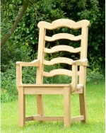 Garden Armchair -  Ladderback Style