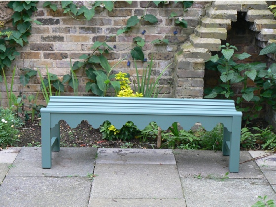 Indian Lattice Backless Bench
