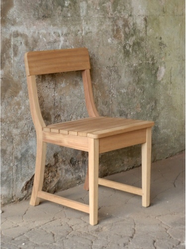 Garden Chair - Park Style with Single Top Rail