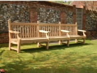 Large Garden Seat - Biddenham 6 Seater