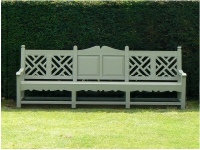Large Garden Seat - 6 Panel Calrton Style