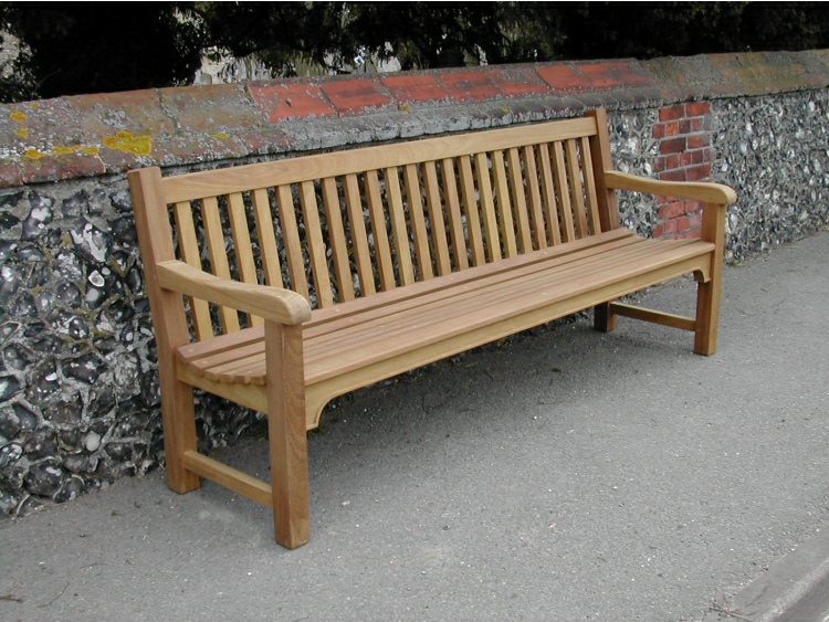 Four Seater Garden Seat - Slatted Style