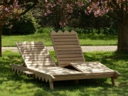 Indian Lattice Double Sunloungers (Chaisers)