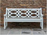 Three Seater Garden Seat - Hatfield Style