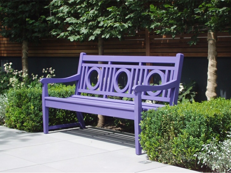 Three Seater Garden Seat - Leagrave Style