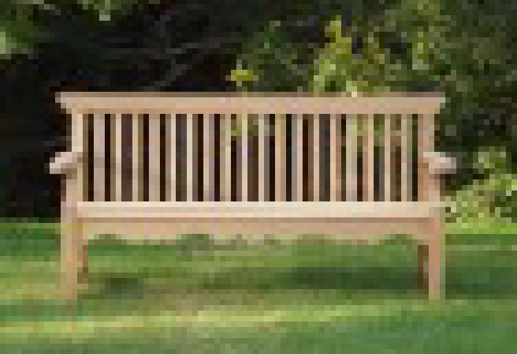 Three Seater Garden Seat - Peacock Style