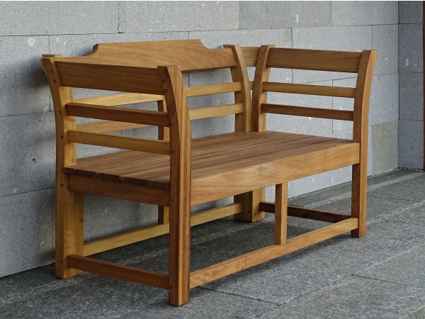 Two Seater Garden Seat - Loggia Style