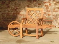 Wheelbarrow chair - Charles Over style